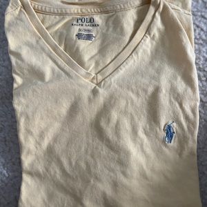 Ralph lauren v neck t shirt